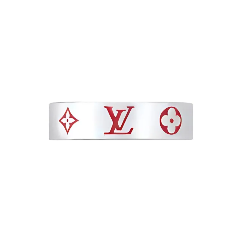 Lv M1299L Lv Mosaic Thin Ring-0