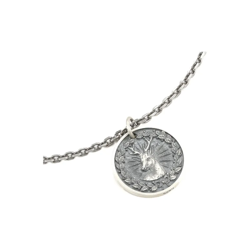 Ruibeila 925 Sterling Silver Necklaces Unisex-1