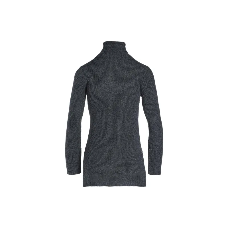 Yohji Yamamoto FW24 Cashmere Sweater Women's Charcoal-1