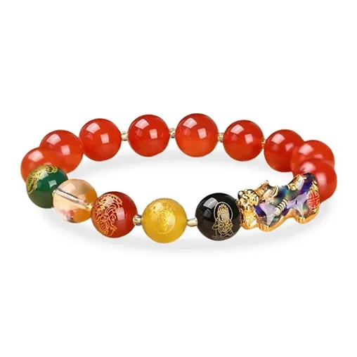 RboySe Obsidian Jade Bracelets Unisex-6