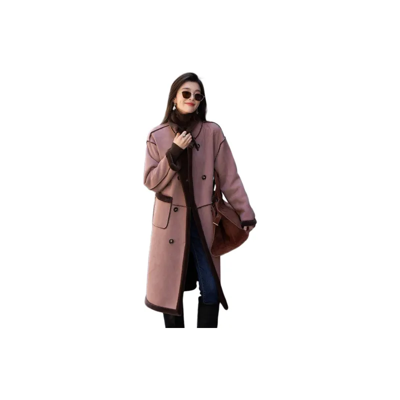 【dme】 Puffer Jacket Women's Leather Pink-1