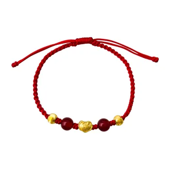 Love Ruyi Wan'an Cat Eye Bracelet Solid Gold Fixed Price Gold Bracelet Women's