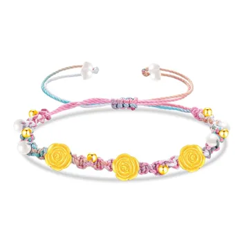 Kim Ka Fook Gold Bracelet Unisex