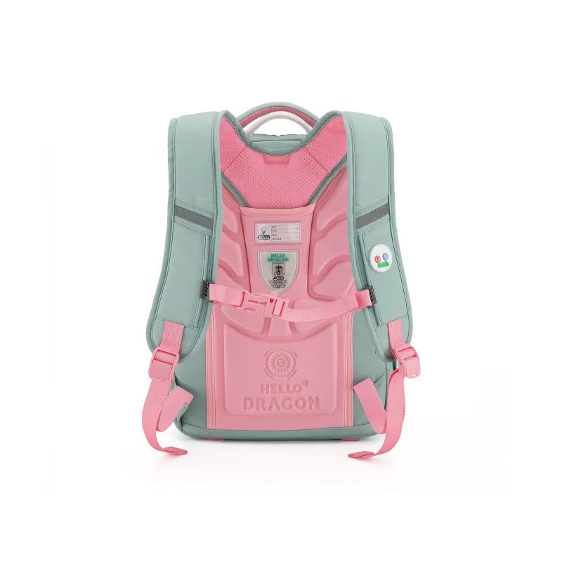 HELLO DRAGON Nylon Elementary School Student Backpack Kids' Multicolor-8