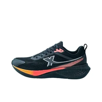 XTEP Speed 5.0LITE Anti Slip Wear Resistant Low Top Casual Running Shoes Men's Black Pink