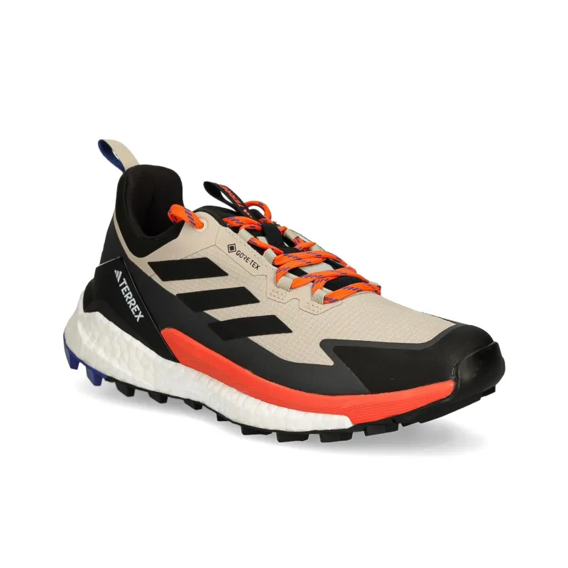 Terrex Free Hiker Adidas 2.0 Low GORE TEX 'Wonder Beige Black Orange'-1