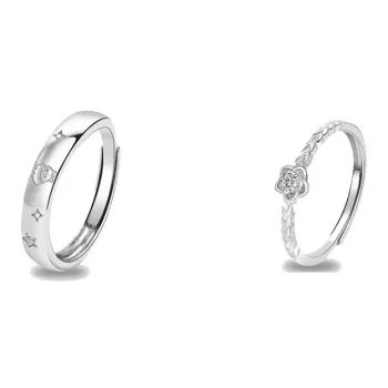 ONEKISS Gold Plated Copper Rings Women's