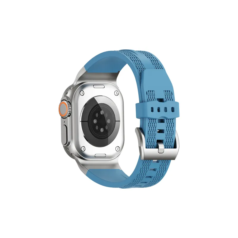 NCFCK Watch Band Apple Compatibility Silicone Material-25
