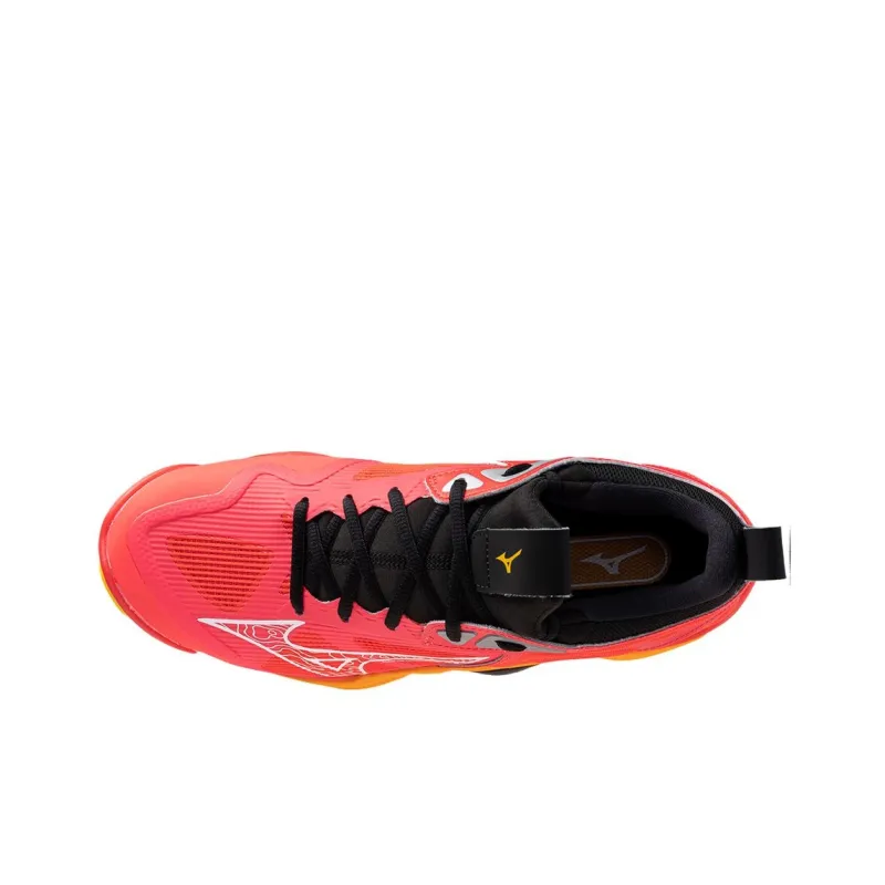 Mizuno Wave Momentum 3 'Radiant Red Carrot Curl'-3