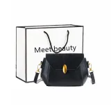 Black Suede+Shopping Bag