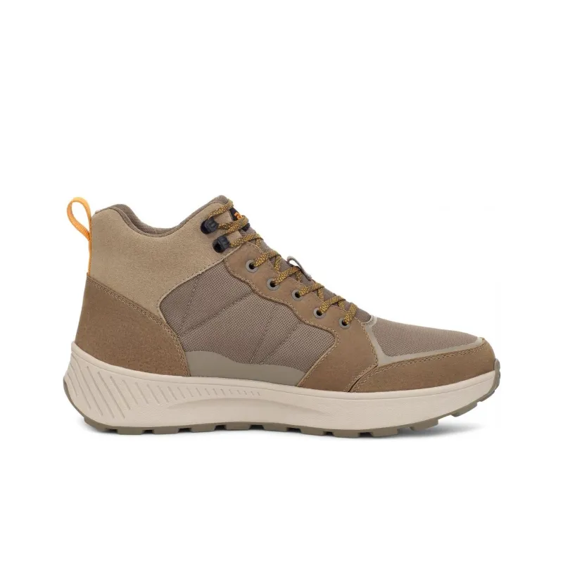 Teva Anti Slip Wear Resistant Mid Top Hiking Shoes Men's Taupe-1