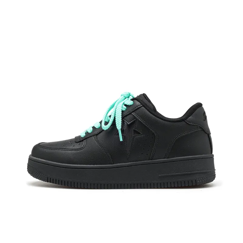 CUCS Puffy Shoes Anti Slip And Wear Resistant Breathable Low Top Skateboard Shoes Unisex-6
