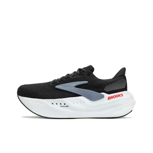 Brooks Glycerin Ma Anti Slip Wear Resistant Low Top Running Shoes Men's Black