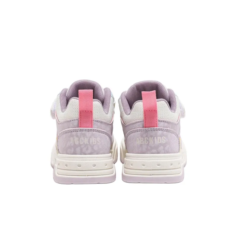 ABC KIDS Slip Resistant Lightweight Cushioning Warm Kids Lifestyle Shoes Beige Purple Kids'-6