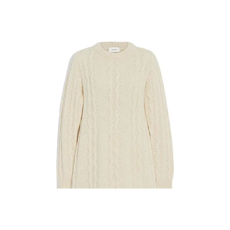 COACH FW22 Long Sleeved Dresses Women's Beige Yellow-4
