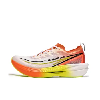 YUNCOO Slip Resistant, Abrasion Resistant, Breathable Low Top Couple Running Shoes Unisex Tingting Orange
