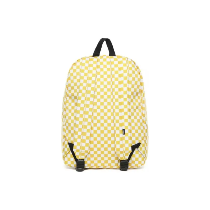 Vans Polyester Backpack Regular Unisex Yellow White Multicolor-2