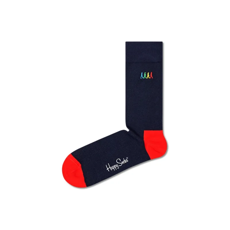 Happy Socks Mid Calf Socks Unisex Combo Set-7