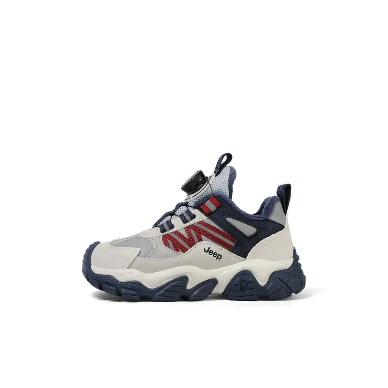 Jeep Slip Resistant Anti Kick Abrasion Resistant Thermal Mid Top Kids Lifestyle Shoes Kids'-0