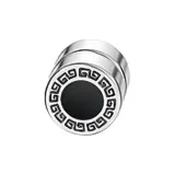 The Great Wall Pattern Magnetic Stud Earrings[Single]