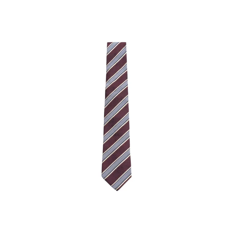 Valentino Stripe Detailed Tie-0