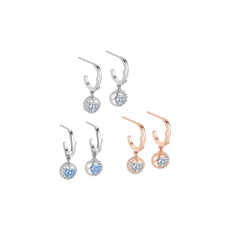 CHIEMOT S925 Silver Earrings Women's-0