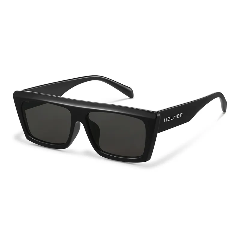 HELMER TR/Memory Plastic Square Sunglasses Unisex-2