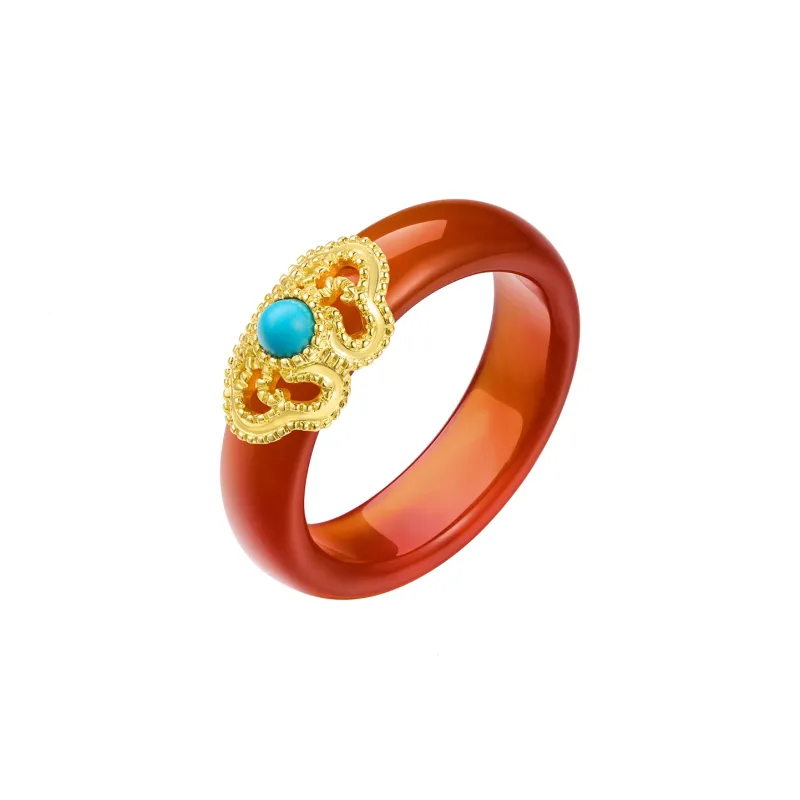 ZEGL Jade Rings Women's-0