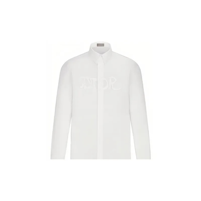 DIOR Quarterly New Products Shirts Men White-3