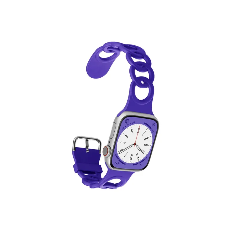 ZHENGGUANG Watch Band Apple Compatibility 38 49mm Silicone Material-17