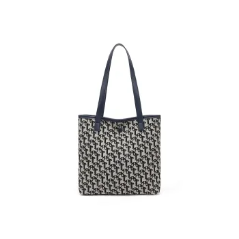 CORALDAISY Fabric Shoulder Bags Handbags Regular Women's Mousse Black/Harbor Blue