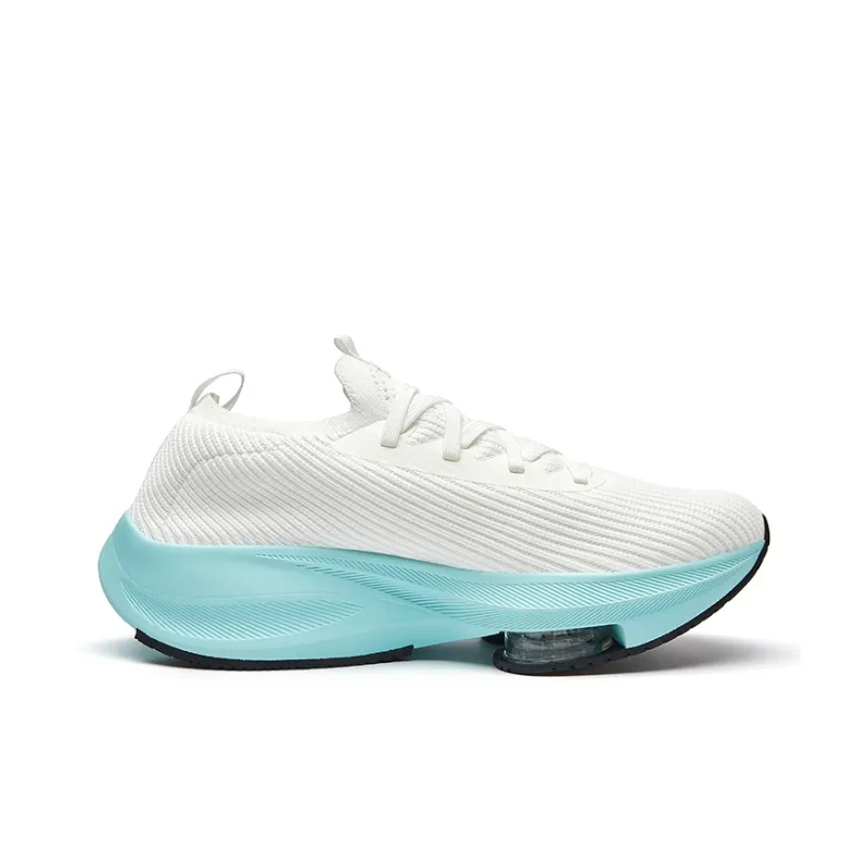 VOIT Running Shoes Unisex Low Top White/Blue-1