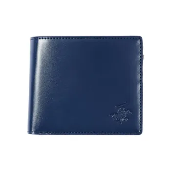 BEVERLY HILLS POLO CLUB Leather Wallet Men's Marine Blue