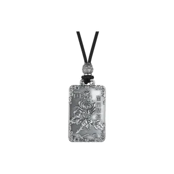 LIANDUO S999 Fine Silver Necklaces Unisex