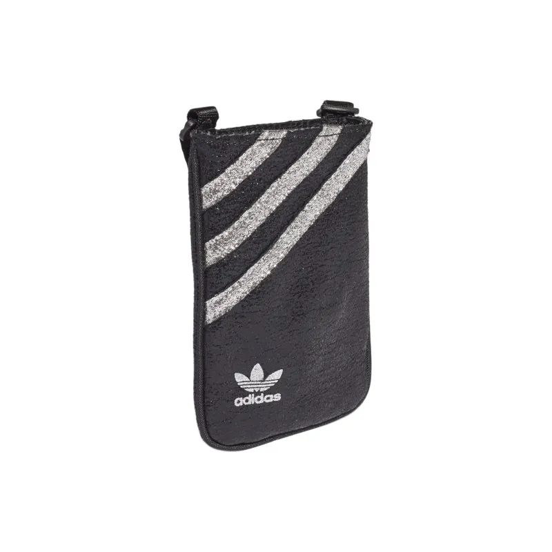 Adidas Originals Polyurethane Shoulder Bag Crossbody Bag Mini Unisex Black-3
