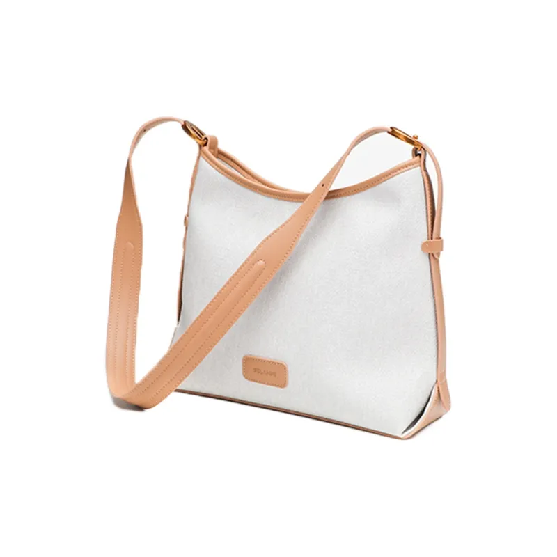 GELANNI PU Tote Bag Shoulder Bag Regular Women's Apricot-4