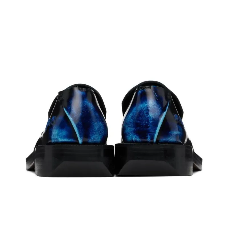 ADER ERROR Loafers Unisex Black Blue-3
