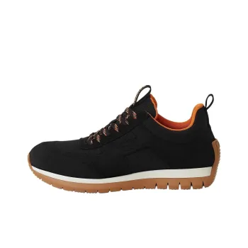 HERMES Jimmy Low Top Casual Shoes Men's Black