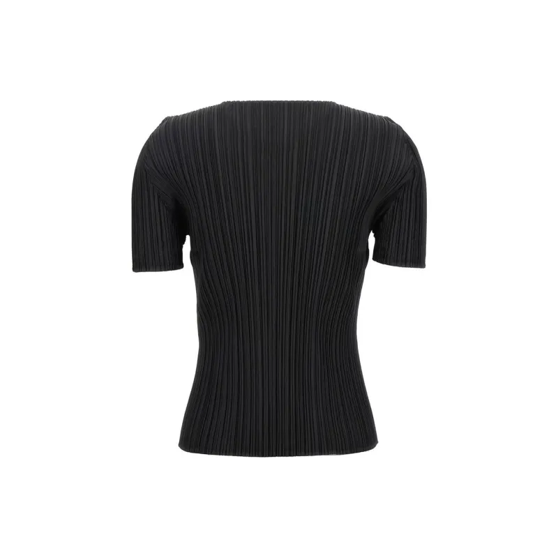 PLEATS PLEASE ISSEY MIYAKE Pleated Crewneck Top-1