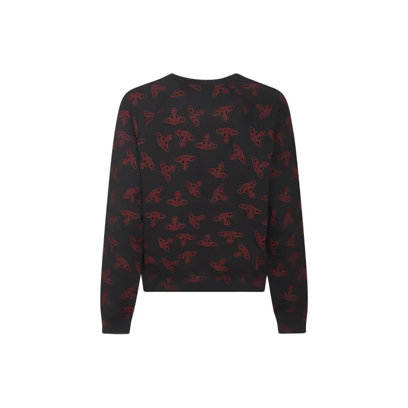 Vivienne Westwood All Over Orb Printed Crewneck Sweatshirt-1