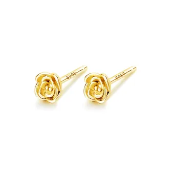 BTOE 999 Fine Silver Stud Earrings Women's