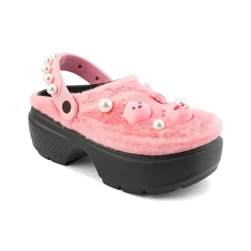 Zanmang Loopy x Crocs Clogs Unisex Pink-1