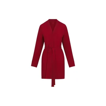 SKIMS FW24 Fake Day Collection SOFT LOUNGE ROBE Pajama Robe Women's BRICK Red
