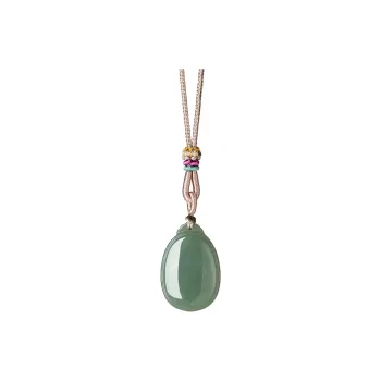 Honglangji Hetian Jade Necklaces Green Jade Women's