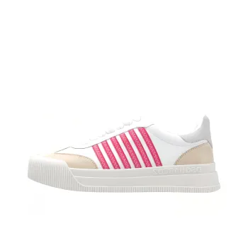 DSQUARED 2 Striped Round Toe Sneakers Women's