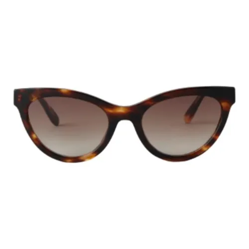 Mulberry Bio-resin Cat Eye Sunglasses Women's Tortoiseshell