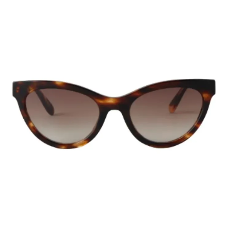 Mulberry Bio-resin Cat Eye Sunglasses Women's Tortoiseshell-0