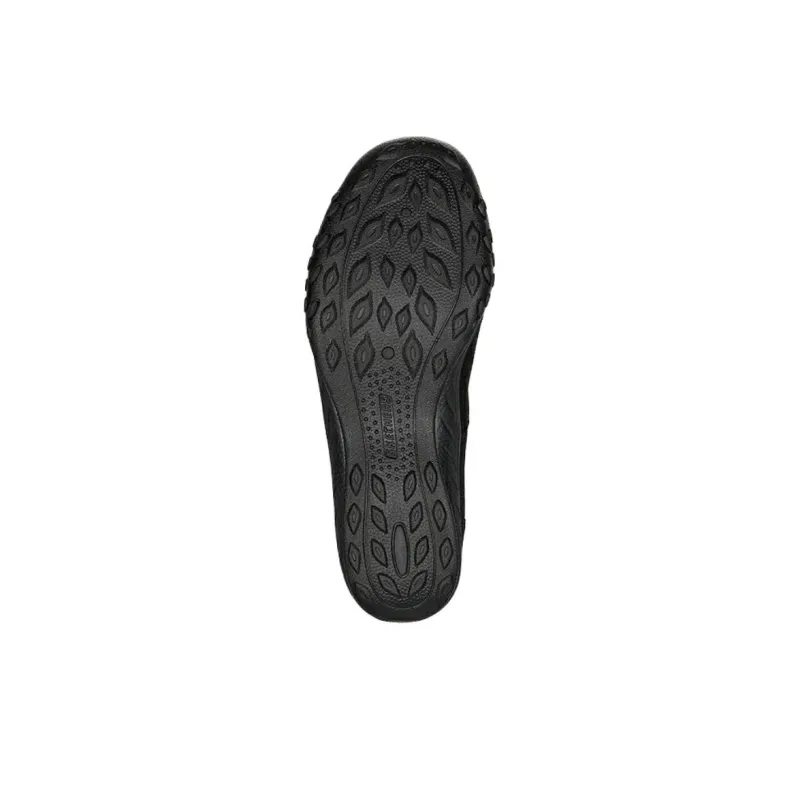Skechers Relaxed Fit Anti Slip Wear Resistant Low Top Casual Shoes Women's Black-4