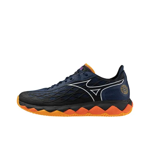 Mizuno Wave Enforce Tour Anti Slip Wear Resistant Low Top Training Shoes Men's Dark Blue