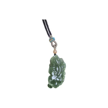 Ingenuity Hetian Jade Necklaces Green Jade Unisex
